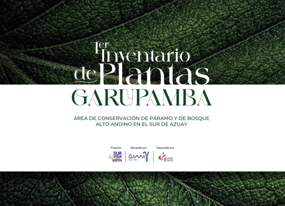 Primer inventario de plantas de Garupamba